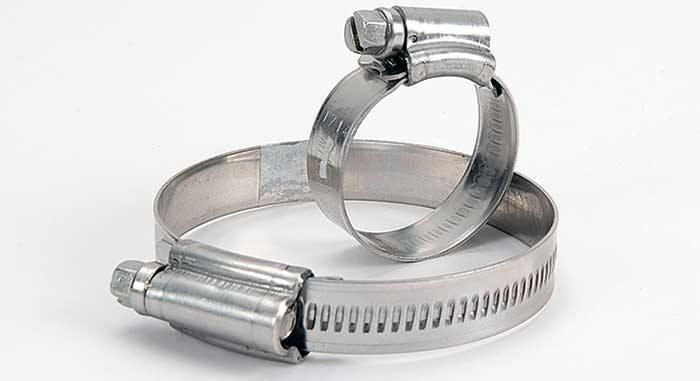 Where are the upper hose clamp used for new energy vehicles