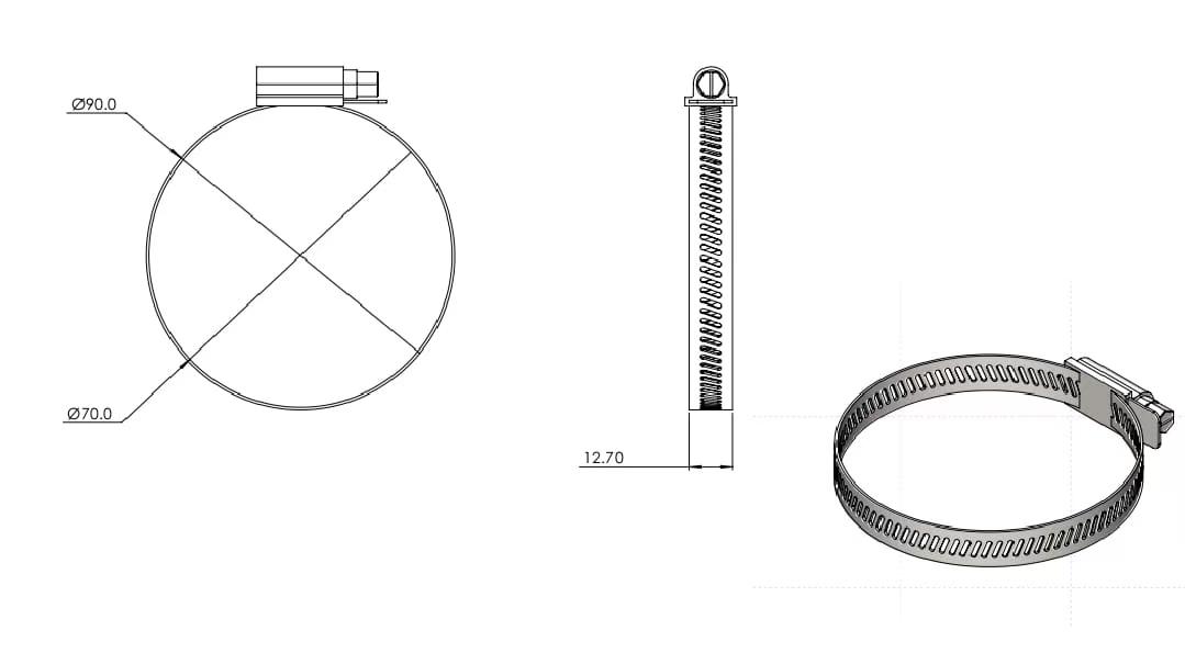 Three common mistakes in installing Hose Clamp