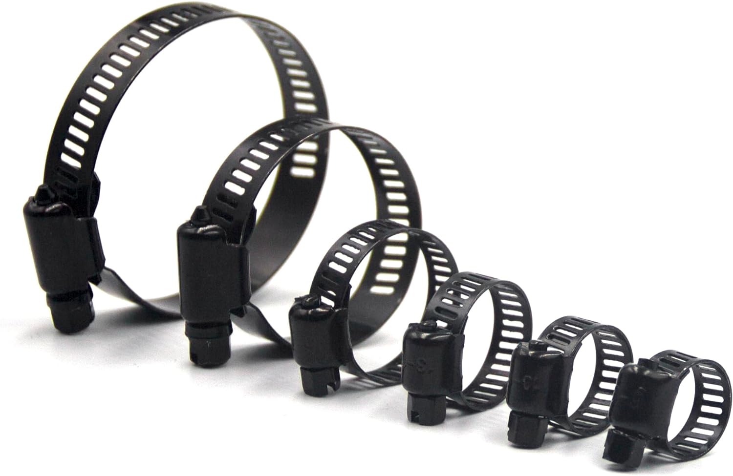 American type hose clamp machine