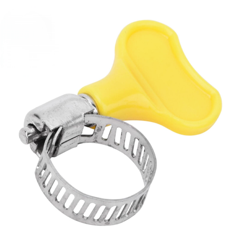 American type hose clamp assembly machine