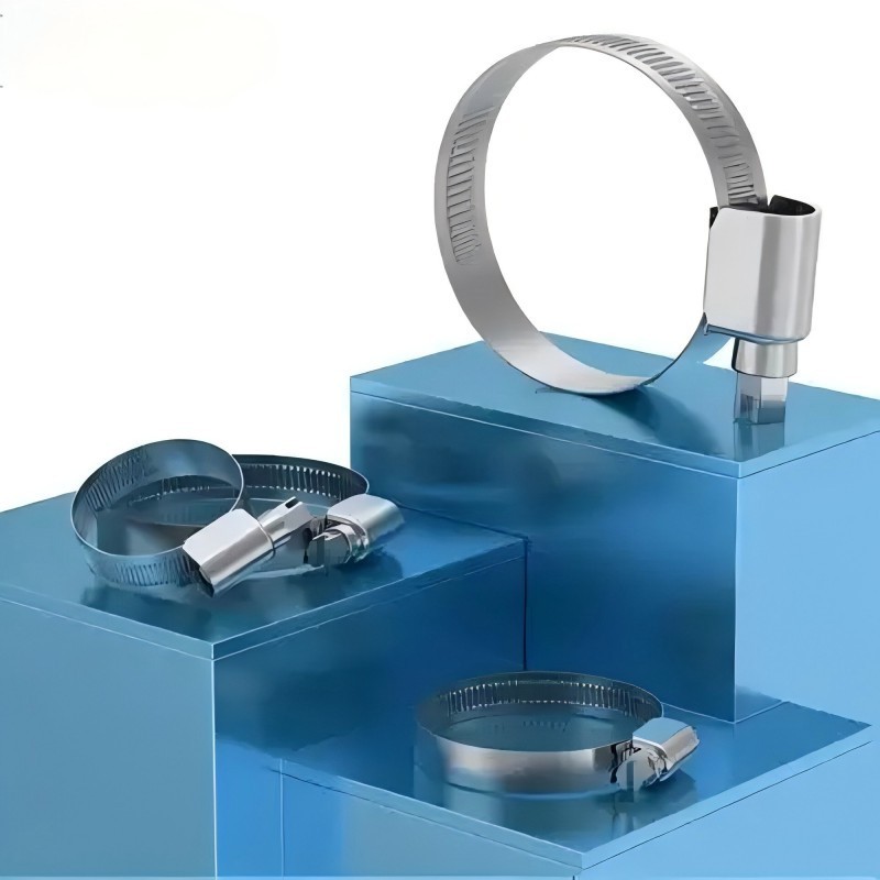 New hose clamp machine