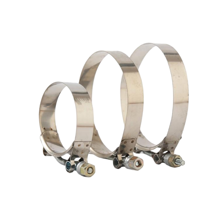 What types of heavy duty hose clamps are there?