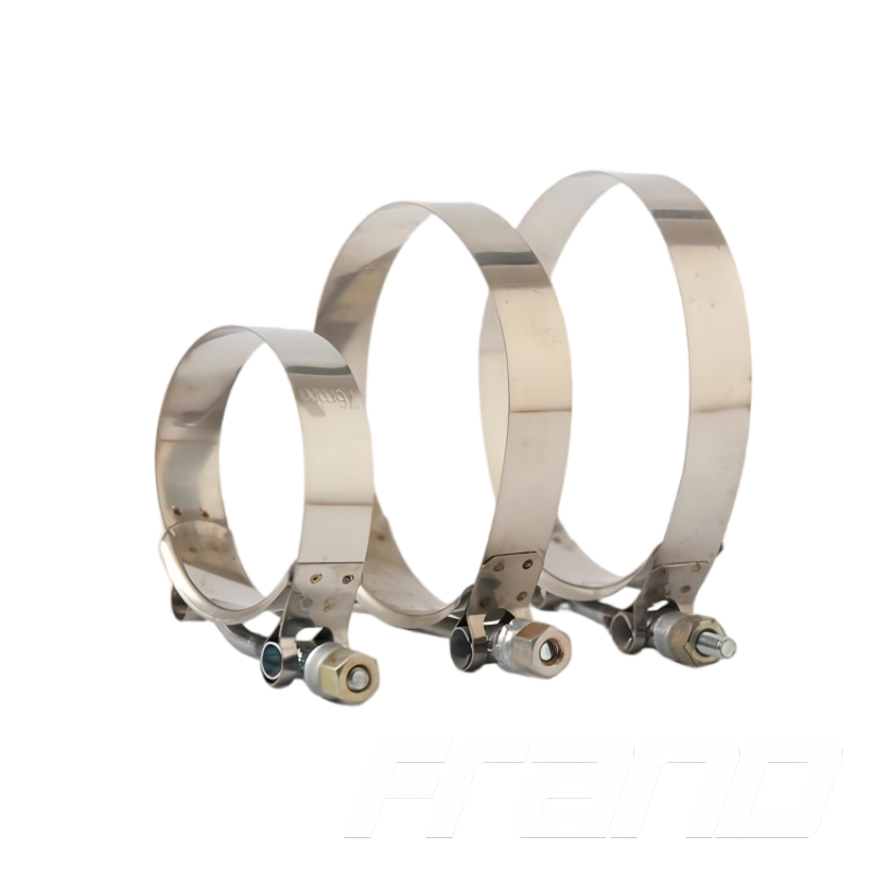 What types of heavy duty hose clamps are there?
